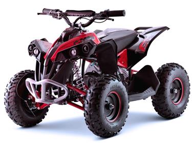 EL ATV Renegade Brushless 1060W Cardan, röd med dragkrok