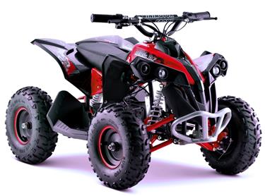 EL ATV Renegade Brushless 1060W Cardan, röd med dragkrok-2