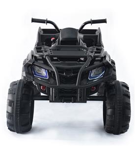 EL ATV XL för barn 24V med gummidäck, Svart-2