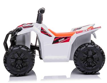 EL Barn ATV för barn 6V, Vit-2