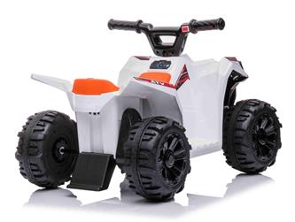 EL Barn ATV för barn 6V, Vit-5