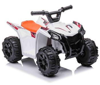 EL Barn ATV för barn 6V, Vit-6