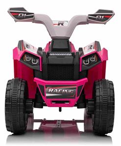 EL Barn ATV för barn med släp, pink-6