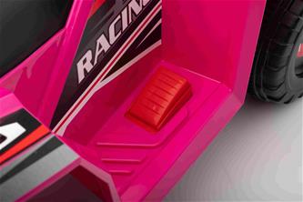 EL Barn ATV för barn med släp, pink-9