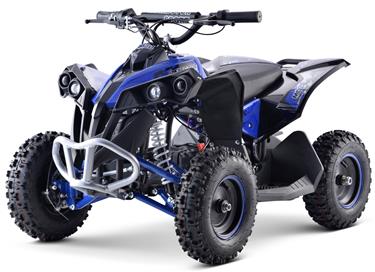 EL Mini ATV Renegade 1000W m/hastighetsbegränsare+ljus Blå