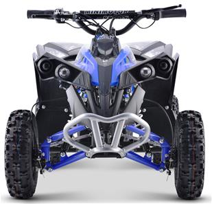 EL Mini ATV Renegade 1000W m/hastighetsbegränsare+ljus Blå-2
