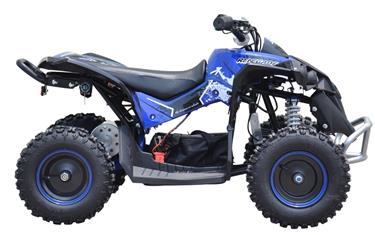 EL Mini ATV Renegade 1000W m/hastighetsbegränsare+ljus Blå-4