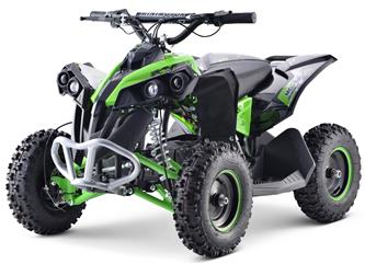 EL Mini ATV Renegade 1000W m/hastighetsbegränsare+ljus Grön