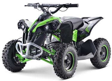 EL Mini ATV Renegade 1000W m/hastighetsbegränsare+ljus Grön