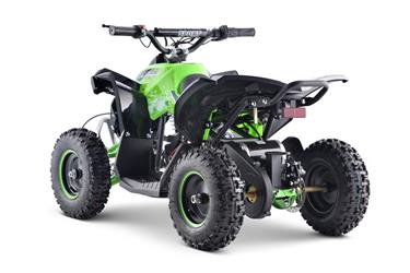 EL Mini ATV Renegade 1000W m/hastighetsbegränsare+ljus Grön-5