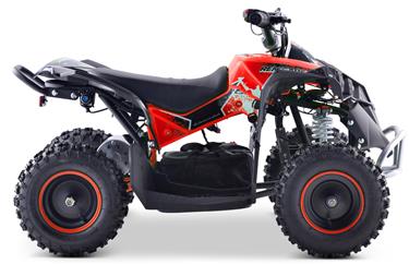 EL Mini ATV Renegade 1000W m/hastighetsbegränsare+ljus Röd-2