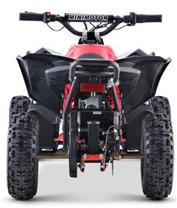 EL Mini ATV Renegade 1000W m/hastighetsbegränsare+ljus Röd-3