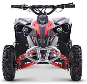 EL Mini ATV Renegade 1000W m/hastighetsbegränsare+ljus Röd-4
