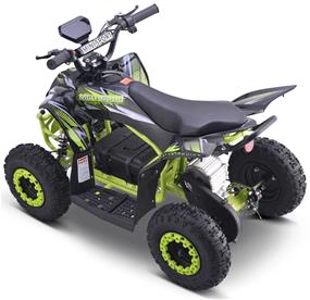EL  Mini ATV Voltrix 1000W m/hastighetsbegränsare+ljus Grön-2