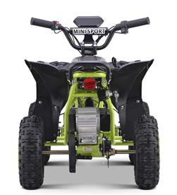 EL  Mini ATV Voltrix 1000W m/hastighetsbegränsare+ljus Grön-5