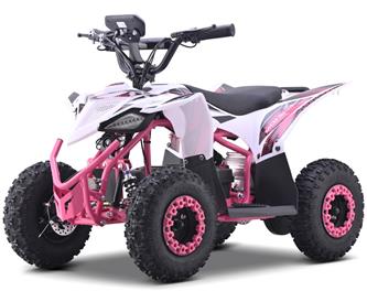 EL  Mini ATV Voltrix 1000W m/hastighetsbegränsare+ljus Pink