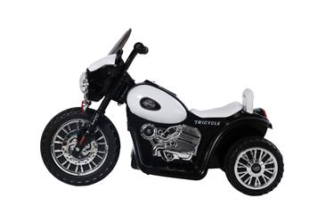 EL Polis Motorcykel till Barn, Svart-2