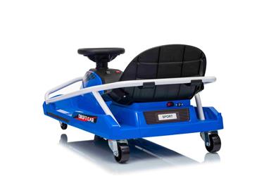 EL Super Garage Driftbil 22,2V för barn, Blå-5