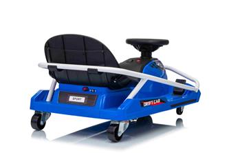 EL Super Garage Driftbil 22,2V för barn, Blå-7