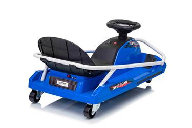 EL Super Garage Driftbil 22,2V för barn, Blå-8