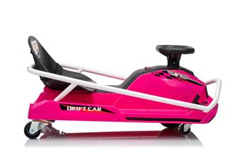 EL Super Garage Driftbil 22,2V för barn, rosa-11