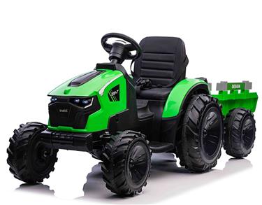 Elektrisk traktor med släp för barn-2