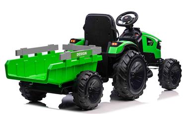 Elektrisk traktor med släp för barn-7