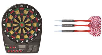 Elektroniskt Dartspel 26cm m. 3 pilar