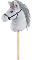 Hobby Horse käpphäst – grå med glittrande grimma – 70 cm