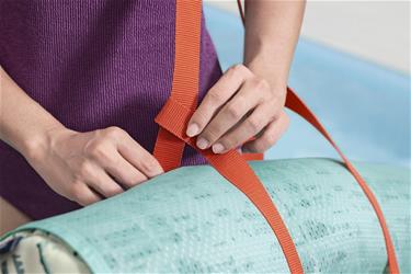 Everluxe lyxig Badmadrass/lounge med bärrem-4