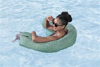 Everluxe lyxig  badpoolnudel och solstol i tyg-7