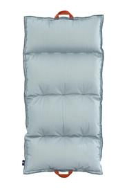 Everluxe lyxig poolmadrass i tyg med bärhandtag-3