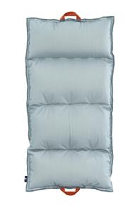 Everluxe lyxig poolmadrass i tyg med bärhandtag-3