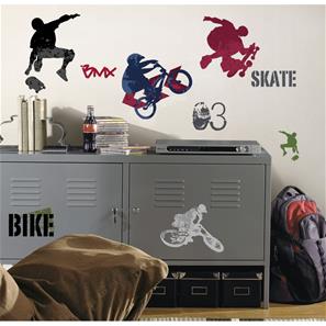 Extremsport Wallstickers