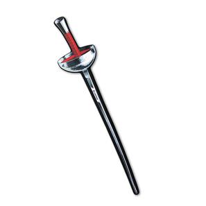 Fäktningskård 57 cm, röd, skumgummi, träningsvapen
