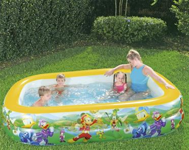 Family Pool 262x175x51 cm Musse Pigg