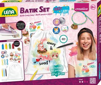 Fashion Batik "Designa din ryggsäck i linne" set för barn från 8 år