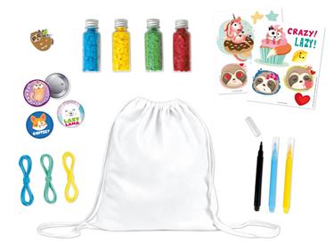 Fashion Batik "Designa din ryggsäck i linne" set för barn från 8 år-3