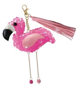 Fashion Pailletter charm - Flamingo-3