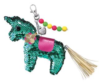 Fashion Pailletter charm - Unicorn/enhörning-3