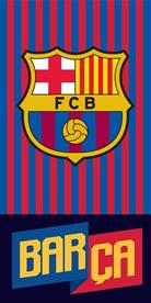 FC Barcelona Badhandduk - 70 x 140 cm