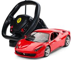 Ferrari 458 Italia Radiostyrd bil med ratt 1:14