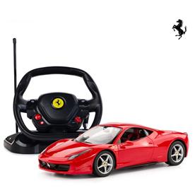 Ferrari 458 Italia Radiostyrd bil med ratt 1:14-2