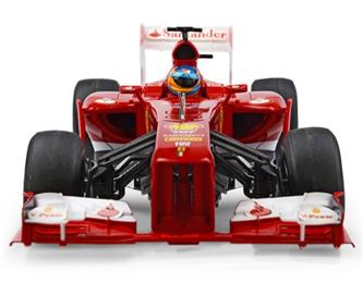 Ferrari F138 Radiostyrd Bil 1:12, 2.4G-2