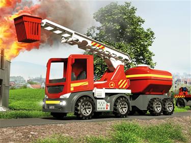 Fischertechnik Junior  startpaket Brandbilar-10