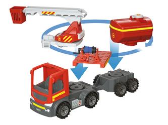 Fischertechnik Junior  startpaket Brandbilar-9