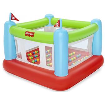 Fisher-Price Hopp-borg 175x173x135 cm, boll/elpump