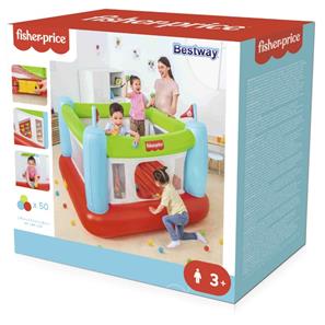 Fisher-Price Hopp-borg 175x173x135 cm, boll/elpump-10