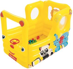 Fisher-Price Skolbuss bollbassäng med bollar