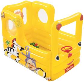 Fisher-Price Skolbuss bollbassäng med bollar-8